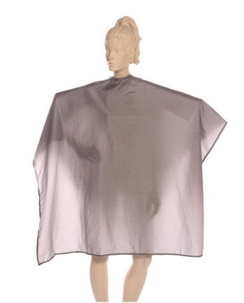 Grey Antron Nylon Salon Cape