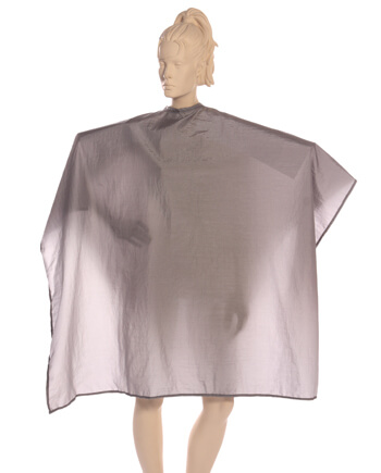 Antron Nylon Salon Cape In Grey