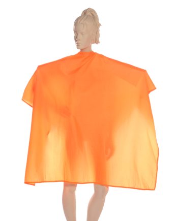 Antron Nylon Fabric Cape in Orange