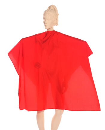 Antron Nylon Cape in Red