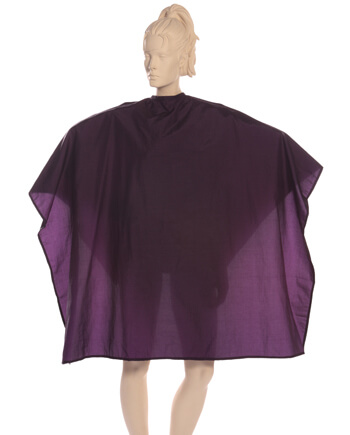 Cape in Antron Nylon Fabric in Wineberry
