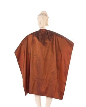 Iridescent Salon Cape in Bronze2345