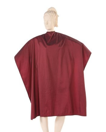 Burgundy Cape Silkara Iridescent Fabric