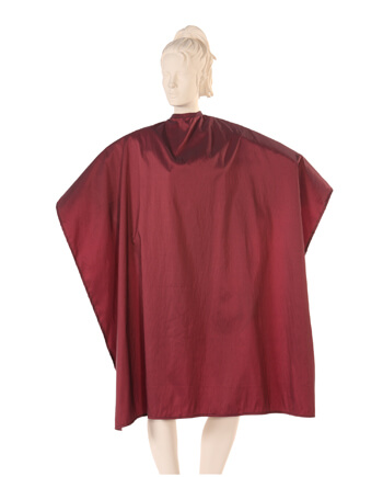 Burgundy Iridescent Fabric Cape