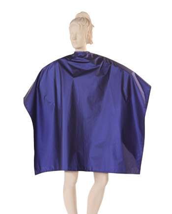 Polyurethane Fabric Matte Blue Cape