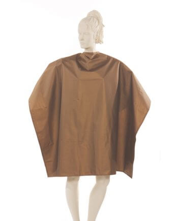 Matt Tan Polyurethane Salon Cape