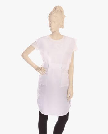 beauty therapist tunic tops, iridescent fabric beauty tunic tops, salon tunics, silkara fabric