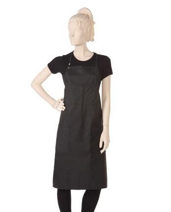Waterproof Polyurethane Fabric in Matt Black