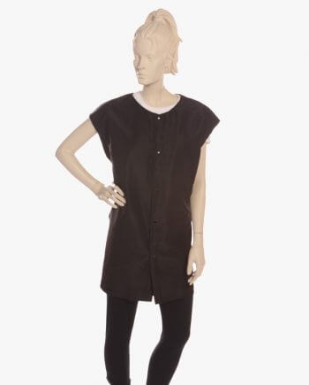 Printed personalized sleeveless coat women’s, kids and spa owners