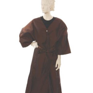Client Gown Silkara Iridescent Fabric in Brown