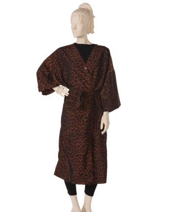 Leopard Print Client Gown