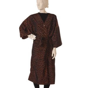 Leopard Print Client Gown