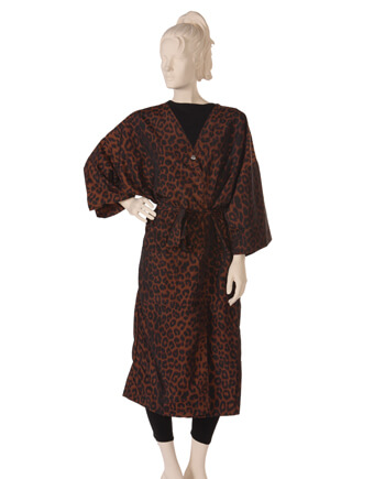 Leopard Print Client Gown
