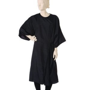 Euro Wrap Silkara Iridescent Fabric in Black