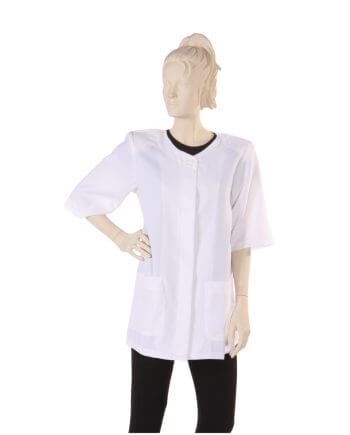 Swing Coat Polyester in White