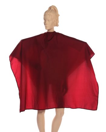 Antron Nylon Fabric Cape in Burgundy