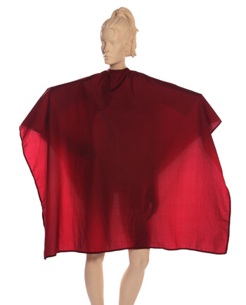 Burgundy Cape in Antron Nylon Fabric