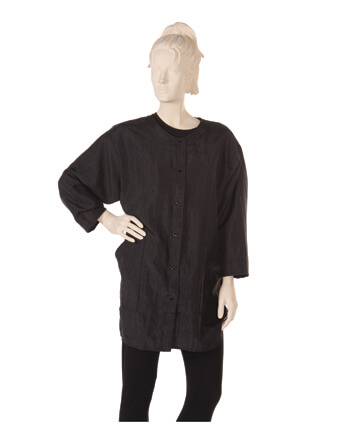 Super Coat 100% Antron Nylon Fabric in Black