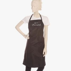 Apron with Rhinestone Skin Therapist