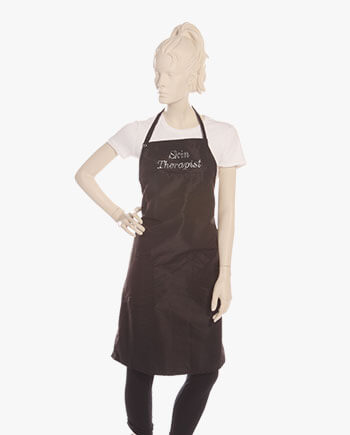 Apron with Rhinestone Skin Therapist