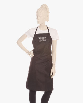 custom make up artist aprons, make up artist hairdressing aprons, hairdresser apron