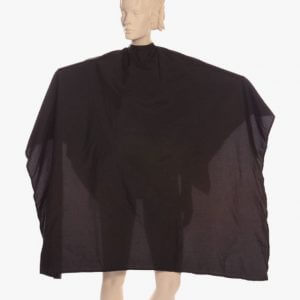 Black Cape in Antron Nylon Fabric