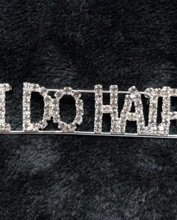 Rhinestone Pin: I DO SKIN CARE