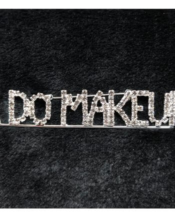 Rhinestone Pin: I DO SKIN CARE