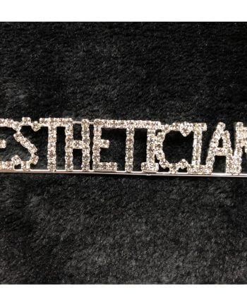 Rhinestone Pin: ESTHETICIAN
